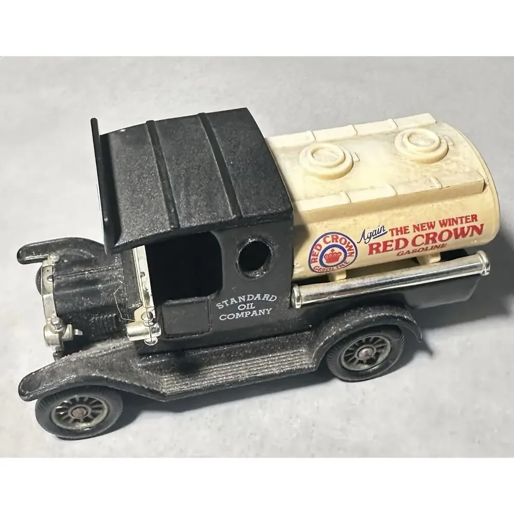 Vintage Lledo 1920 Ford Model T Red Crown Gasoline Standard Oil Chevron 3.5” 204